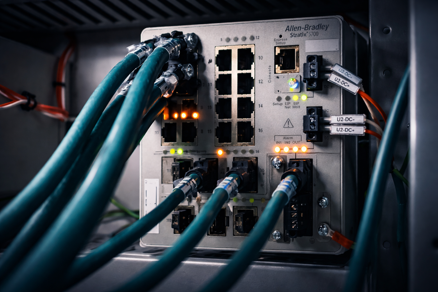 Allen-Bradley Stratix 5700 EtherNet/IP - Inpasa Agroindustrial Nova Mutum MT